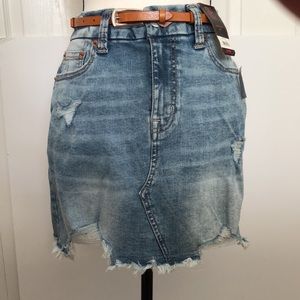 No Boundaries | Denim Skirt